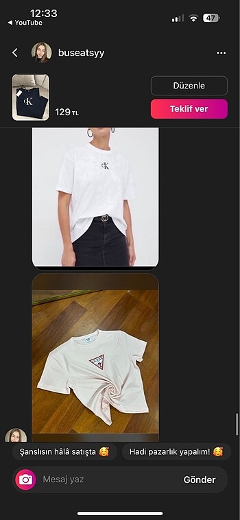 Ck Tshirt