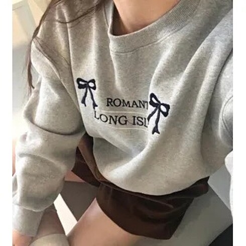 Baskılı Sweatshirt