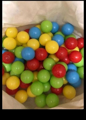 Renkli Çocuk Oyun Topları 100 adet - Görsel 3