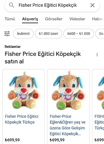 Fisher price egitici köpek 