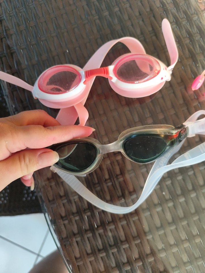 2 adet Elastik  çocuk Yüzücü Gözlüğü ve Burun Klipsi - Görsel 2