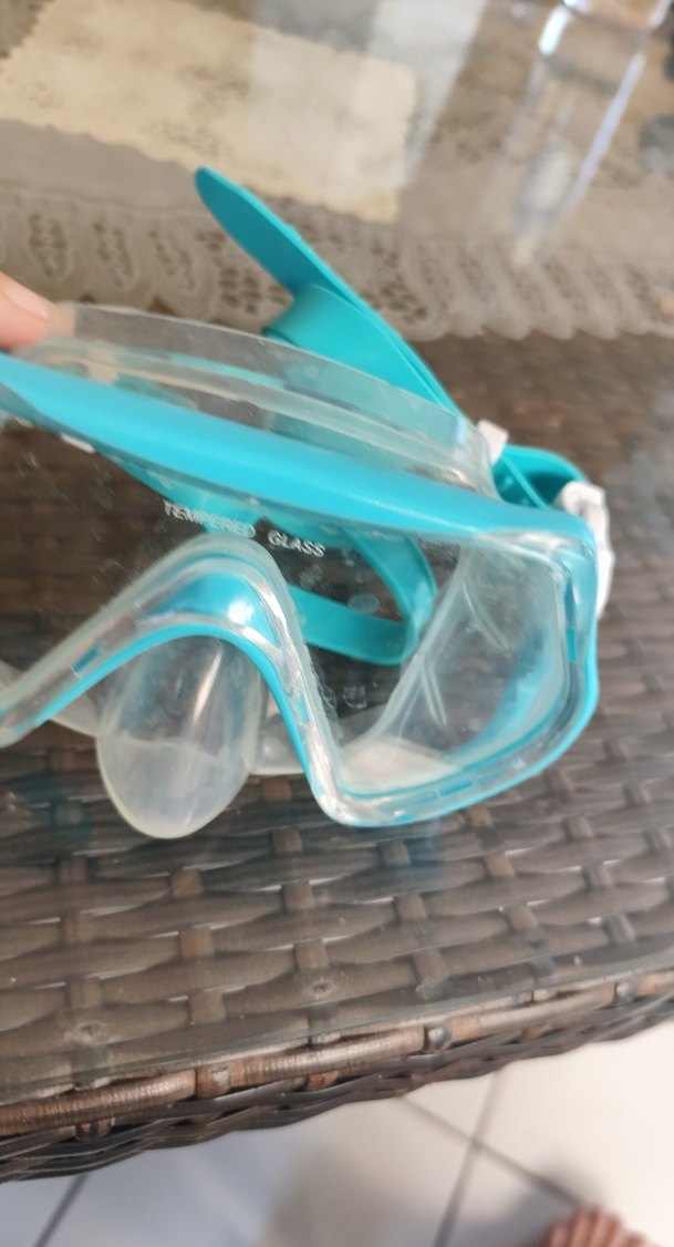 Turkuaz Transparan Yüzücü Gözlüğü - Görsel 3