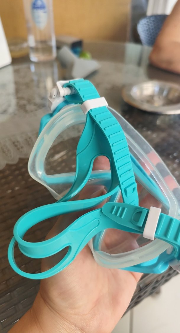 Turkuaz Transparan Yüzücü Gözlüğü - Görsel 2