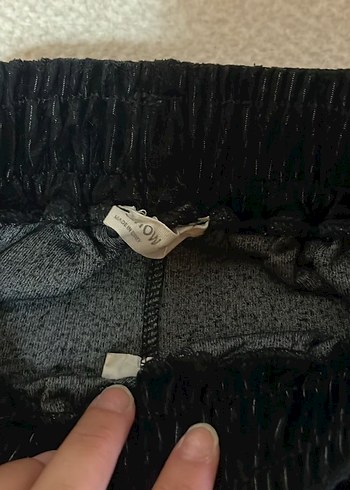 xs Beden siyah Renk Kadın siyah kadife eşofman