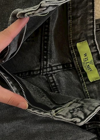 l Beden gri Renk Denim Pantolon