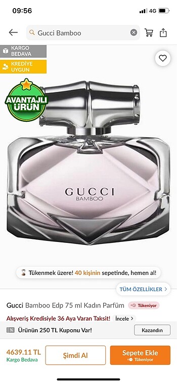 Gucci Bamboo Parfüm