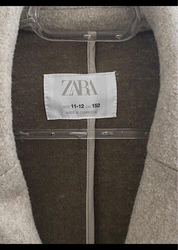 Zara Çocuk Kaban - Görsel 4