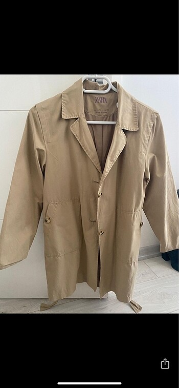 Zara Çocuk Trençkot - Görsel 5