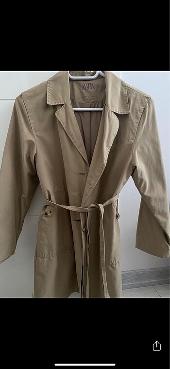 Zara Çocuk Trençkot - Görsel 7