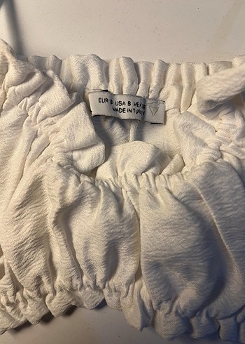 Beyaz Mini Askılı Bustiyer - Görsel 3