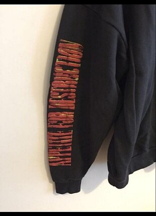 m Beden Guns N Roses Sweatshirt