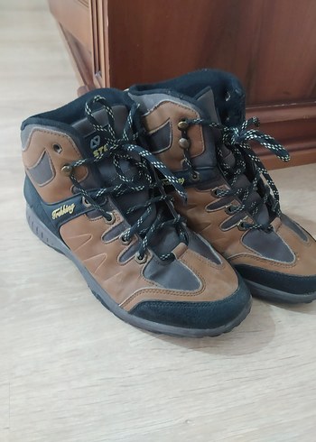 Erkek Kahverengi Bağcıklı Outdoor Bot - Görsel 4