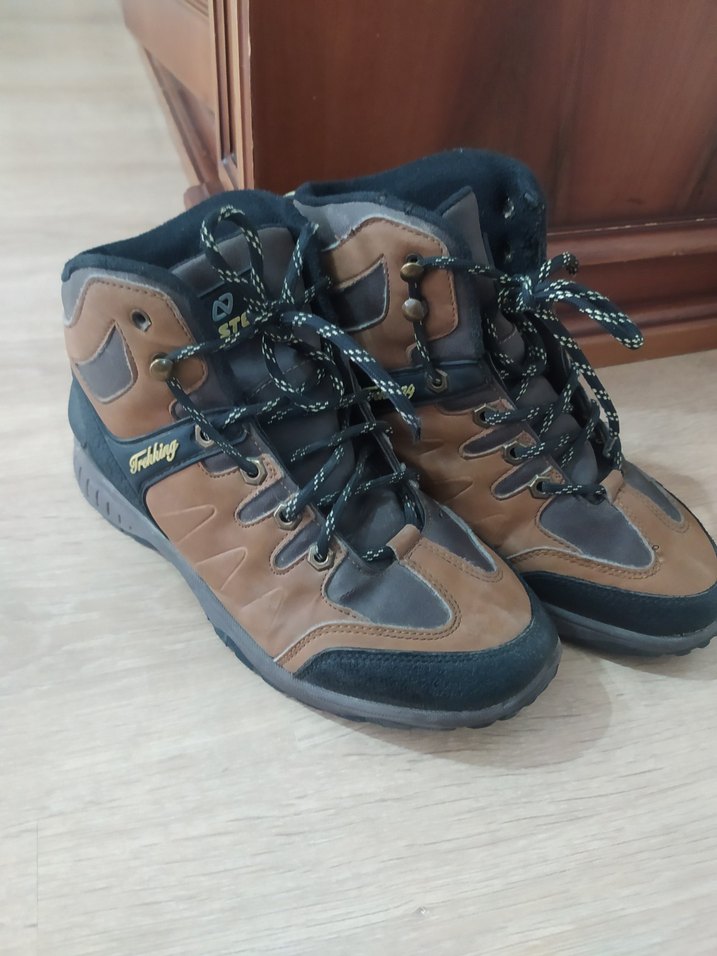 Erkek Kahverengi Bağcıklı Outdoor Bot - Görsel 4