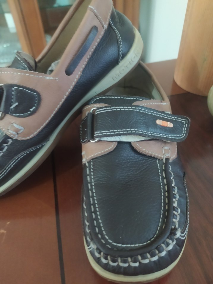 Kahverengi Tokalı Erkek Çocuk Özel Ayakkabı - Görsel 2