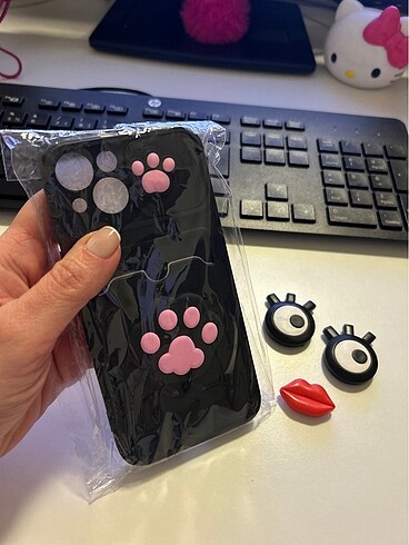 İPHONE 13 KEDİ PATİLİ TELEFON KILIFI