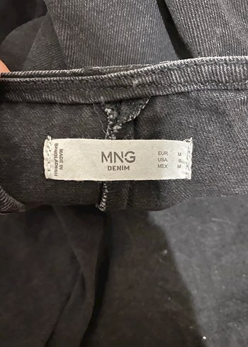 Siyah Kot Kumaş Kolsuz Kadın Tulum - Görsel 4