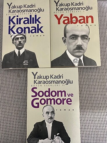Yakup Kadri Karaosmanoğlu 3?lü set