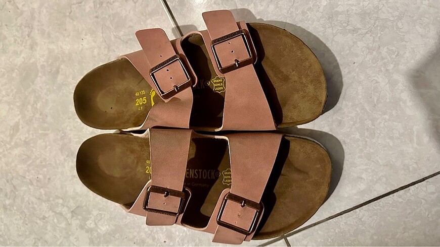 40 Beden pembe Renk Birkenstock terlik