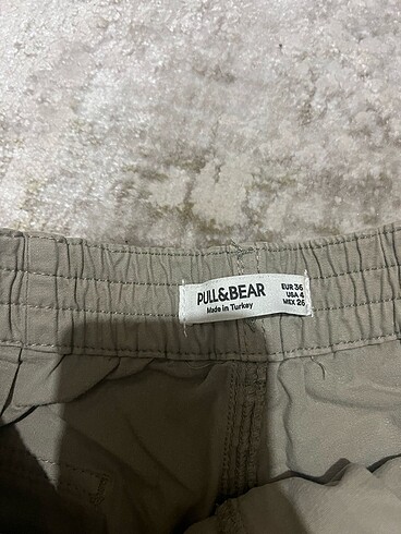 m Beden pull and bear kargo pantolon
