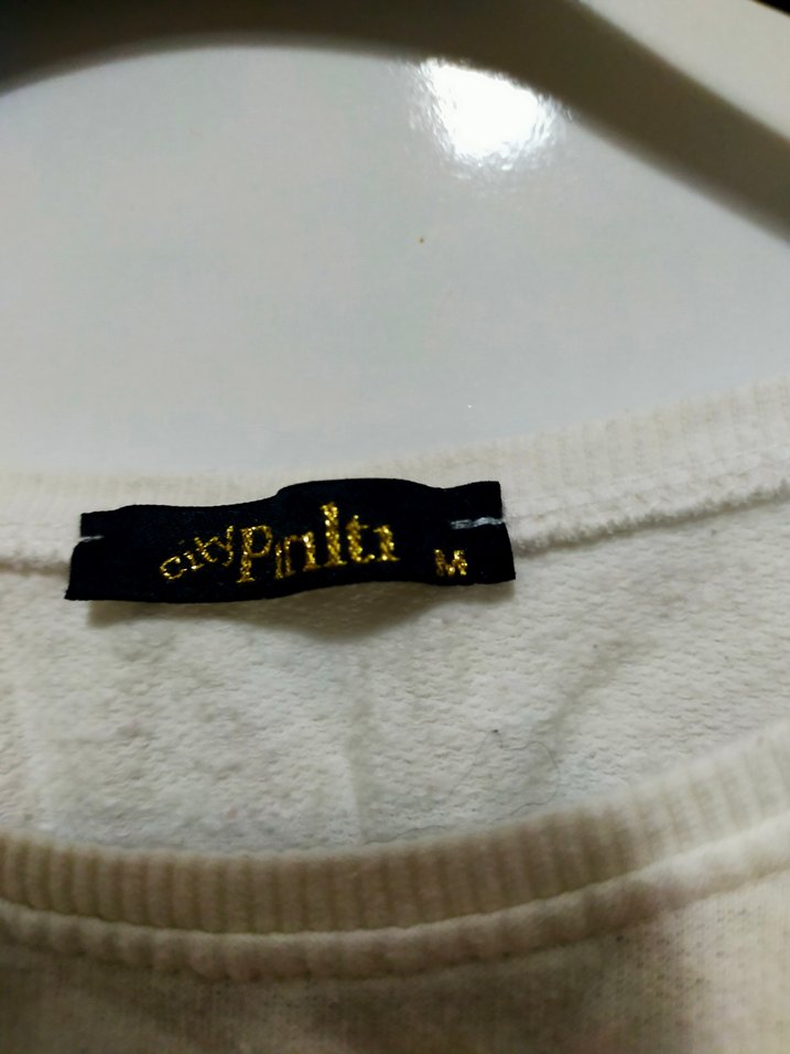 Rahat Kesim Baskılı Kadın Sweatshirt - Görsel 2