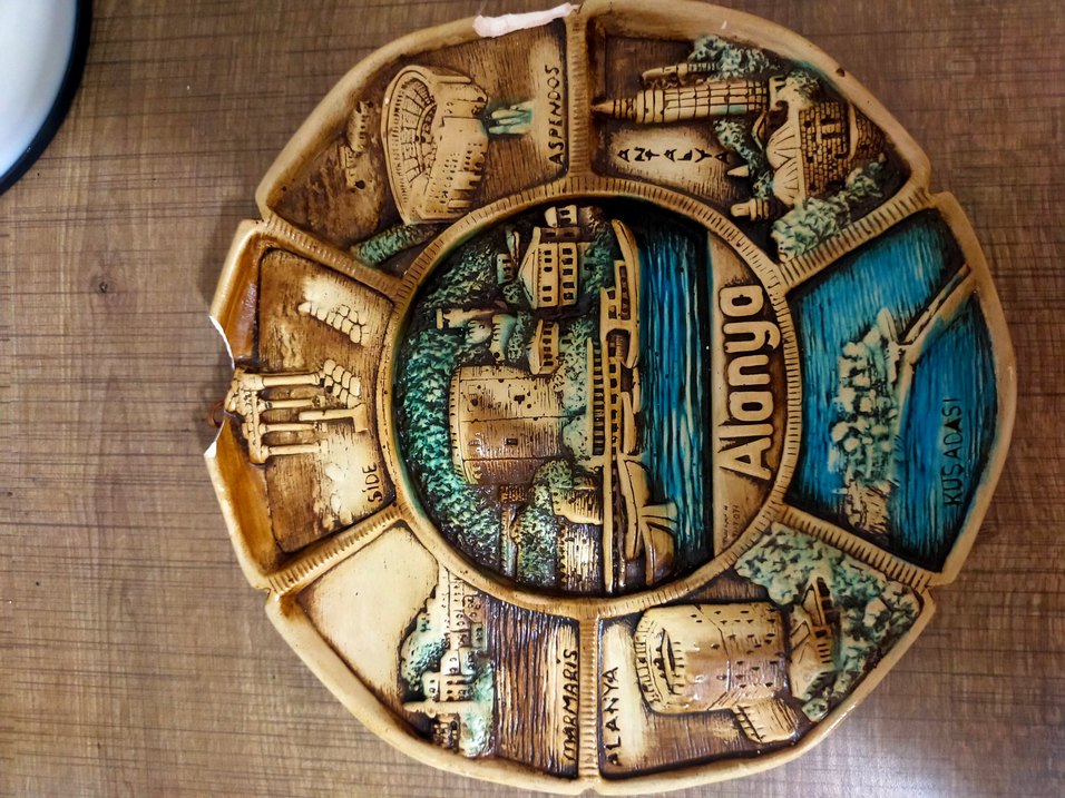 Alanya Temalı Renkli toprak Dekor - Görsel 2