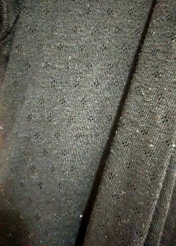 Kadın Siyah Uzun Kollu Kuşaklı Hırka - Görsel 2