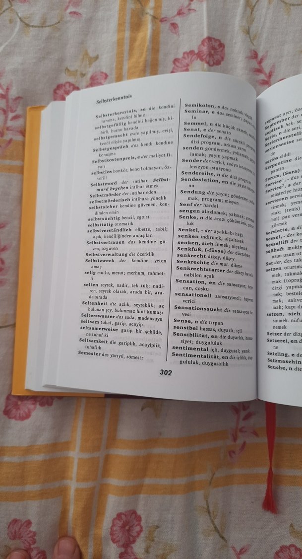 Alf Almanca-Türkçe Sözlük 4. Baskı - Görsel 3