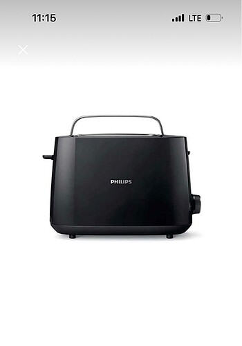 Philips ekmek kızartma makinası