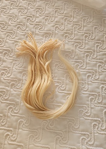 Uzun kaynak Sarı Saç - Görsel 3