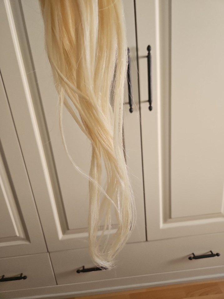 Uzun kaynak Sarı Saç - Görsel 4