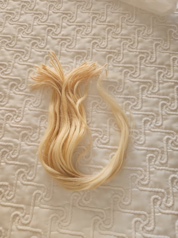 Uzun kaynak Sarı Saç - Görsel 3