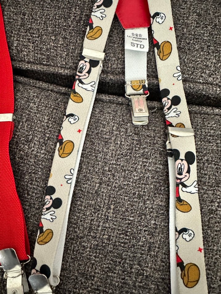 Renkli Baskılı Çocuk Askıları - Görsel 3