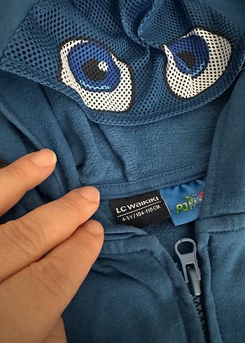 Kapüşonlu Fermuarlı Erkek Çocuk Sweatshirt - Görsel 3