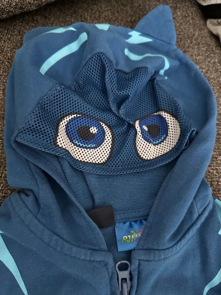 Kapüşonlu Fermuarlı Erkek Çocuk Sweatshirt - Görsel 4