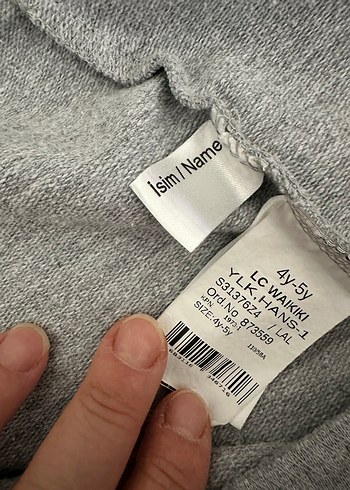 Erkek Çocuk Gri Fermuarlı Kapüşonlu Yelek - Görsel 3