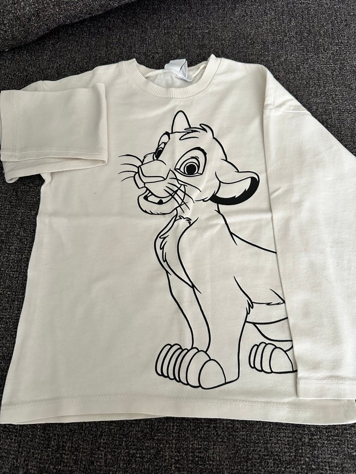 Sonic Baskılı Beyaz Erkek Uzun Kollu Tişört - Görsel 5