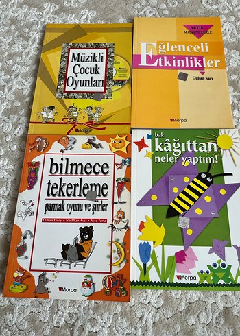 Okul öncesi kitapları Çocuklar için Eğlenceli Kitap Seti - Görsel 2