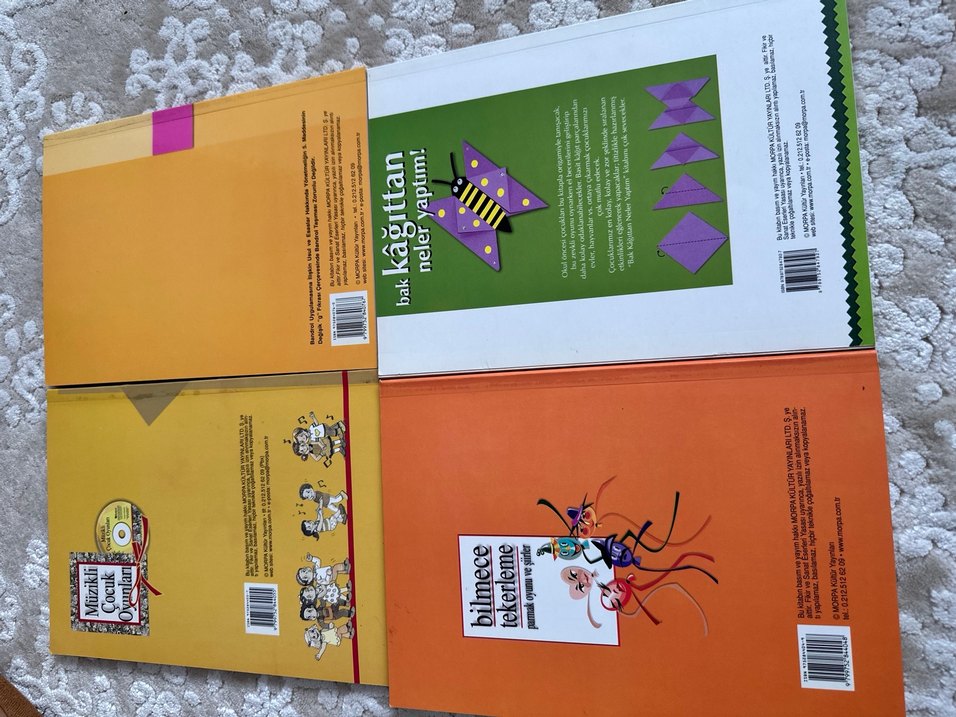 Okul öncesi kitapları Çocuklar için Eğlenceli Kitap Seti - Görsel 3