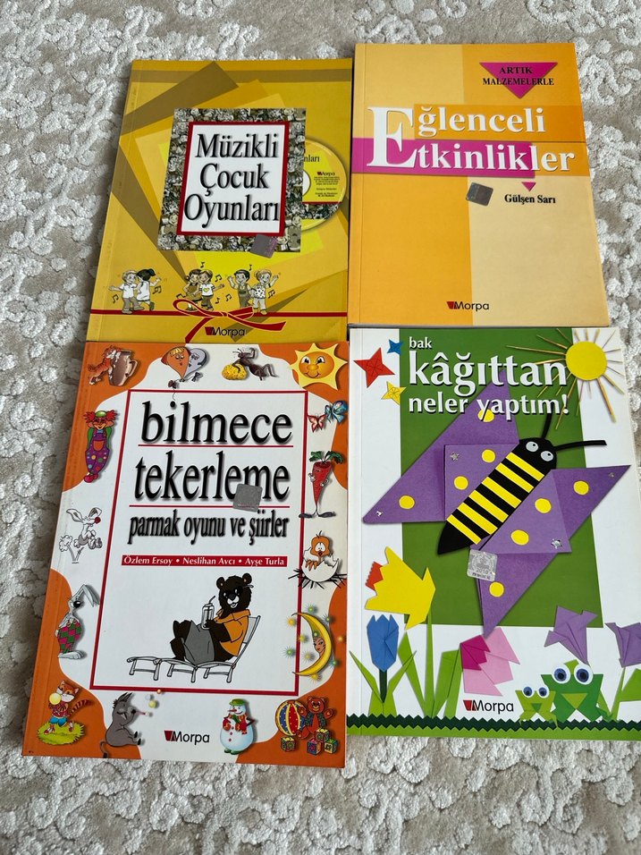Okul öncesi kitapları Çocuklar için Eğlenceli Kitap Seti - Görsel 2