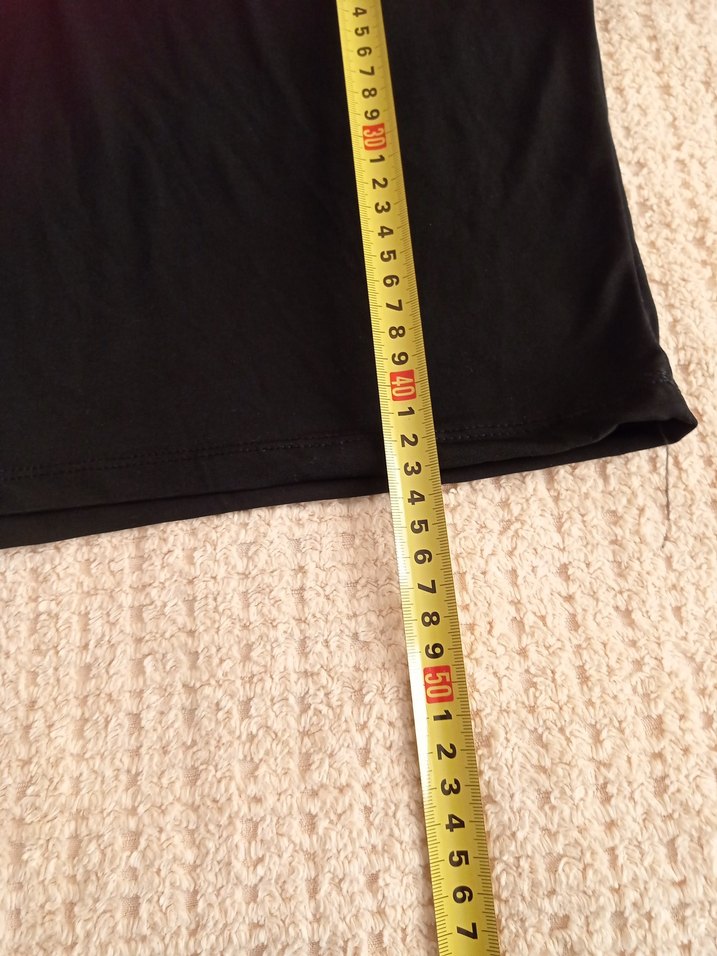 Siyah Uzun Kollu Payetli Bluz - Görsel 3