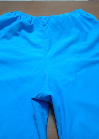 Mavi Elastik Bel Erkek Spor Şort - Görsel 5