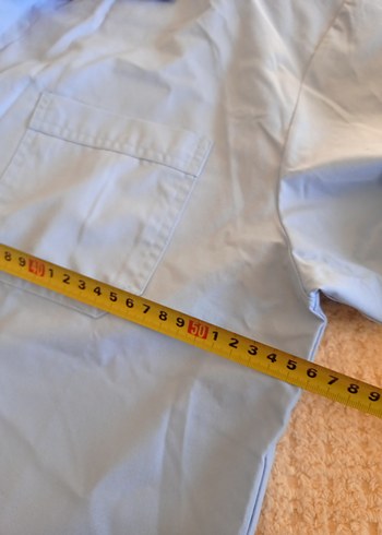 Erkek Mavi Kısa Kollu Butonlu Pijama Takımı - Görsel 4