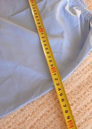 Erkek Mavi Kısa Kollu Butonlu Pijama Takımı - Görsel 6