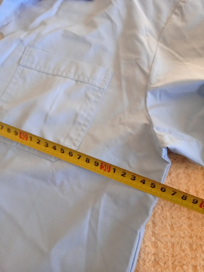 Erkek Mavi Kısa Kollu Butonlu Pijama Takımı - Görsel 4