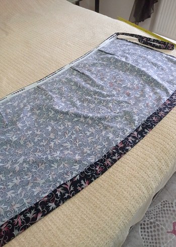 Bohem Çok Renkli Midi Hamile Etek - Görsel 5