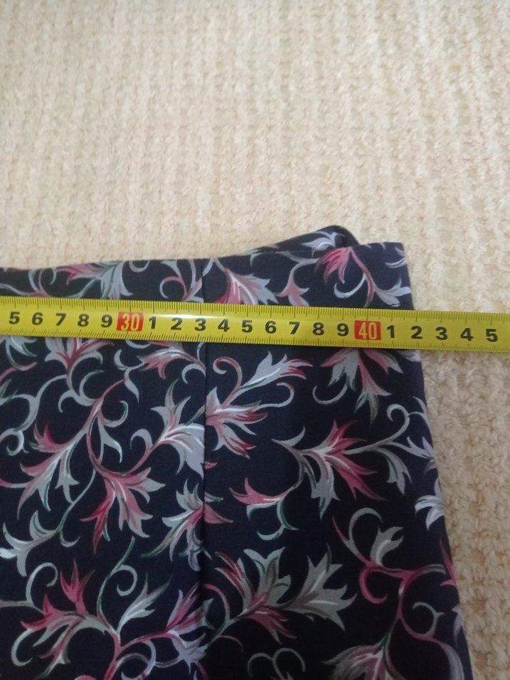 Bohem Çok Renkli Midi Hamile Etek - Görsel 3