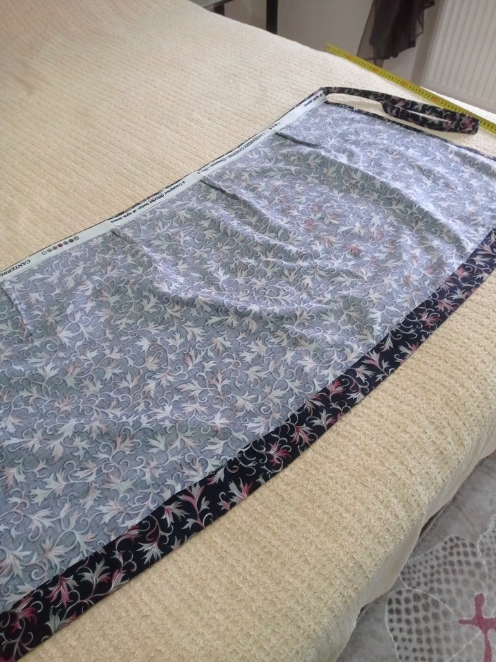 Bohem Çok Renkli Midi Hamile Etek - Görsel 5