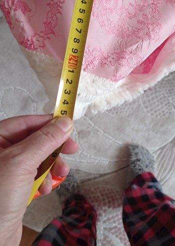 Pembe Batik Desenli Yatak Örtüsü - Görsel 8