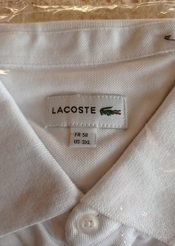 Erkek Beyaz Pamuklu Polo Tişört - Görsel 3