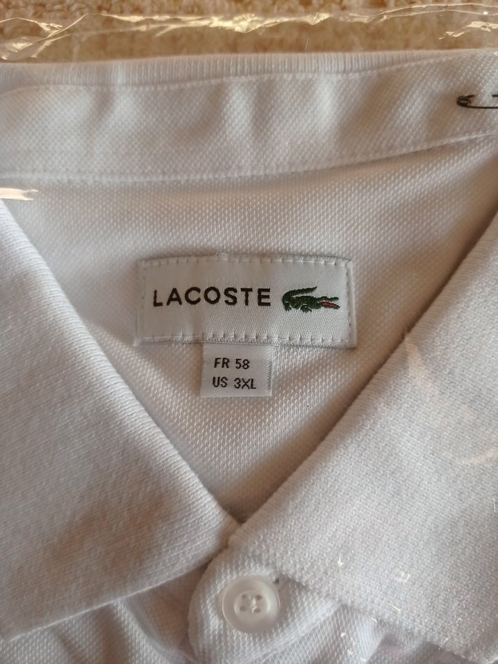 Erkek Beyaz Pamuklu Polo Tişört - Görsel 3